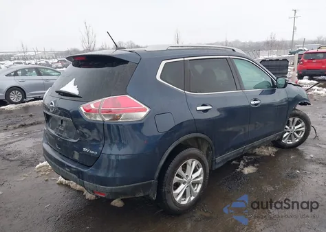 2016 Nissan Rogue Sv from USA, damaged, VIN 5N1AT2MVXGC911499